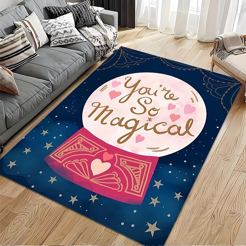 You're So Magical Carpet Design suitable as a non-slip mat for the living room or bedroom sofa