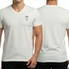 Aeronautica Militare White T-Shirt Men' V-Neck T-Shirt Scoti006J508-73009