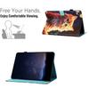 For iPad (2025)/10.9 (2022) Case Pattern Printing Full Protection PU Leather Stand Tablet Cover