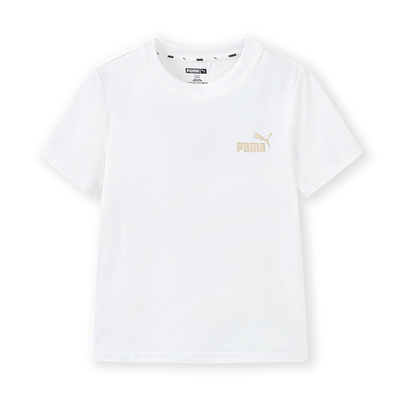 PUMA Sportstyle T Shirt Raw White Kids 353925117202-10101 165