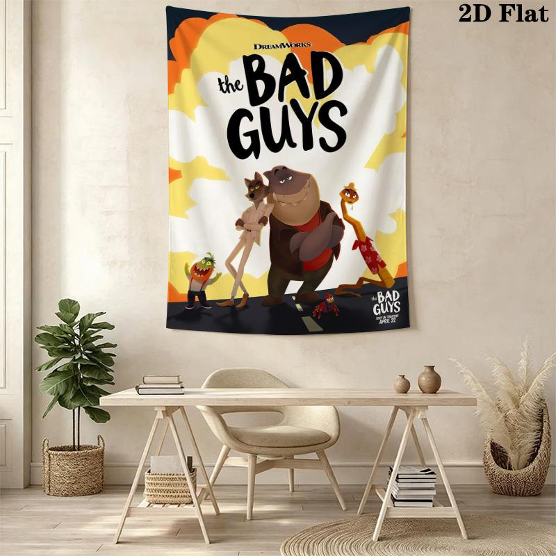 The Bad Guys 2 Wild Adventure Bedding 1 Duvet Cover 2 Pillowcase Without Core Soft And Comfortable Christmas Birthday Gift Bedding Set