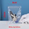 Anti-Oxidation Portable Jewelry Box for Earrings, Studs, Necklaces, Rings - Transparent Storage Bag
