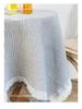 Boho Cotton Linen Tassel Tablecloth for Round Coffee & Dining Tables