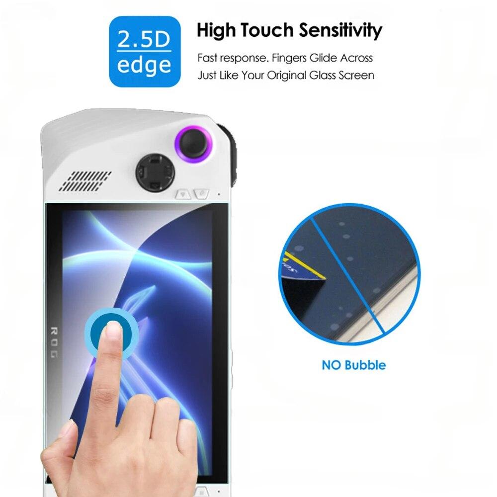 1/2/3 PCS Gehärtetes Glas für Asus ROG Ally 2023 Displayschutzfolie für Asus ROG Ally ROGAlly 7.0" Abdeckung Schutzfolie