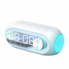 Wireless Radio FM Music Player Rechargeable Heavy Subwoofer BT Speaker Car Alarm Clock  Car Use