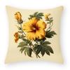 New Flower Series Pillowcases Simple Sofa Decorative Pillows Car Seat Cushions