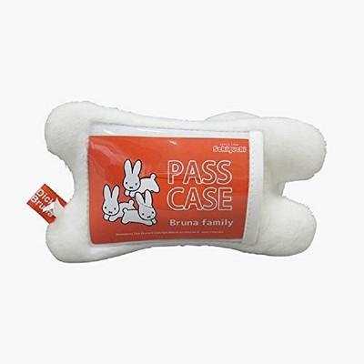 Sekiguchi Bruna Family Rabbit Card Holder Pass Case White JAPAN