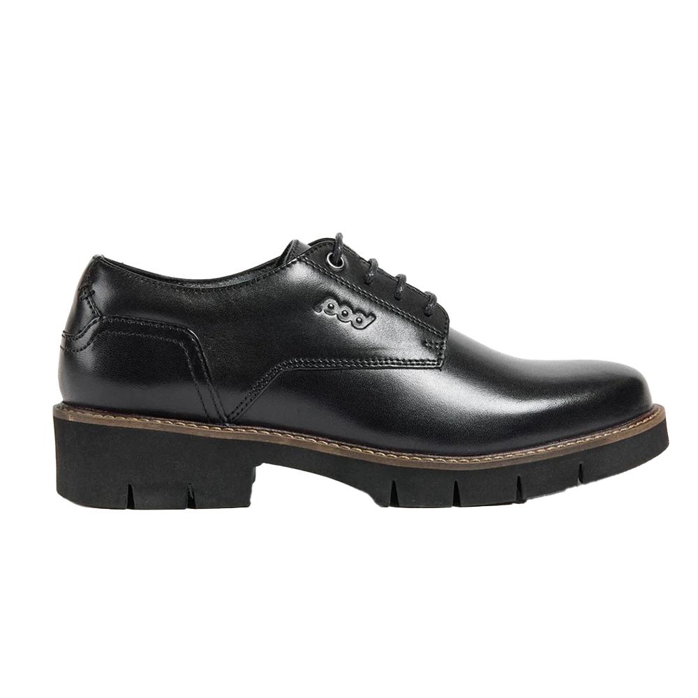 POD Girls Kinsley Leather School Derby Shoes