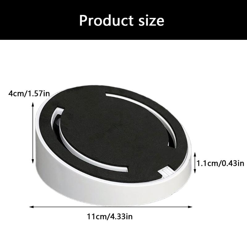 Angled Security Camera Bracket Sloped Base For Indoor Dome Cameras Compactly And Durability Plastic Construction