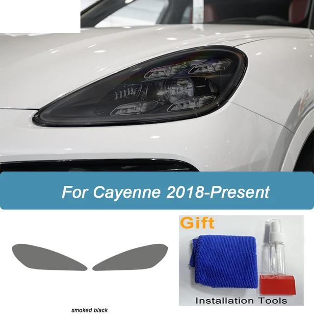 For Porsche Cayenne 958 2011-Present GTS Turbo Car Headlight Protective Film Taillight Tint Wrap Vinyl TPU Sticker Accessories