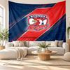 Sydney Roosters Wall Tapestry, Soft Fabric Wall Hanging, Decorative Backdrop For Bedroom Home Wall Art