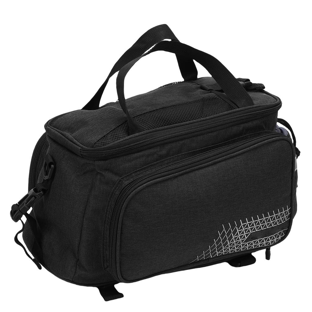 Sacoche de Selle de Vélo Sac de Porte-Bagages Arrière pour Vélo 17L Grande Capacité Combine les Capacités de Port à la Main, Bandoulière et Montage sur Vélo