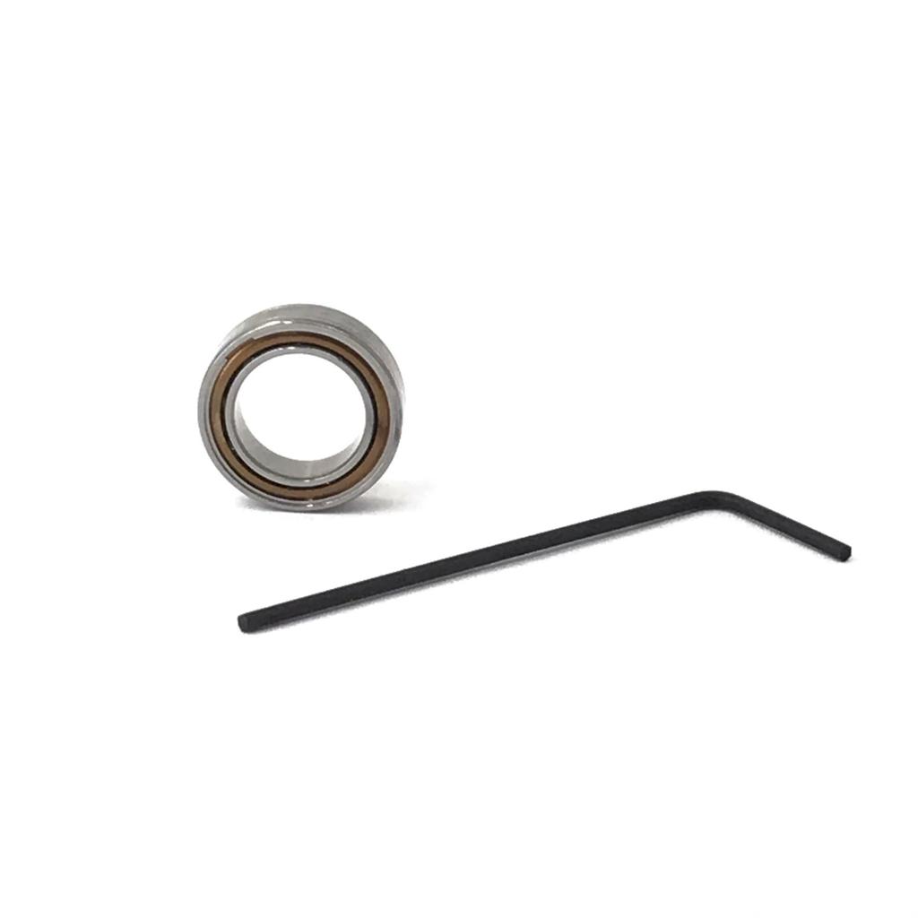 HEDGEHOG STUDIO Spulenachse Bremsscheiben 1BB Kit für Größe M Zusatz Shimano, (HRCB Rostschutzlager)
