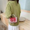Adorable Mini Pearl Handbag For Girls Trendy Princess Style Cute Cotton Tote