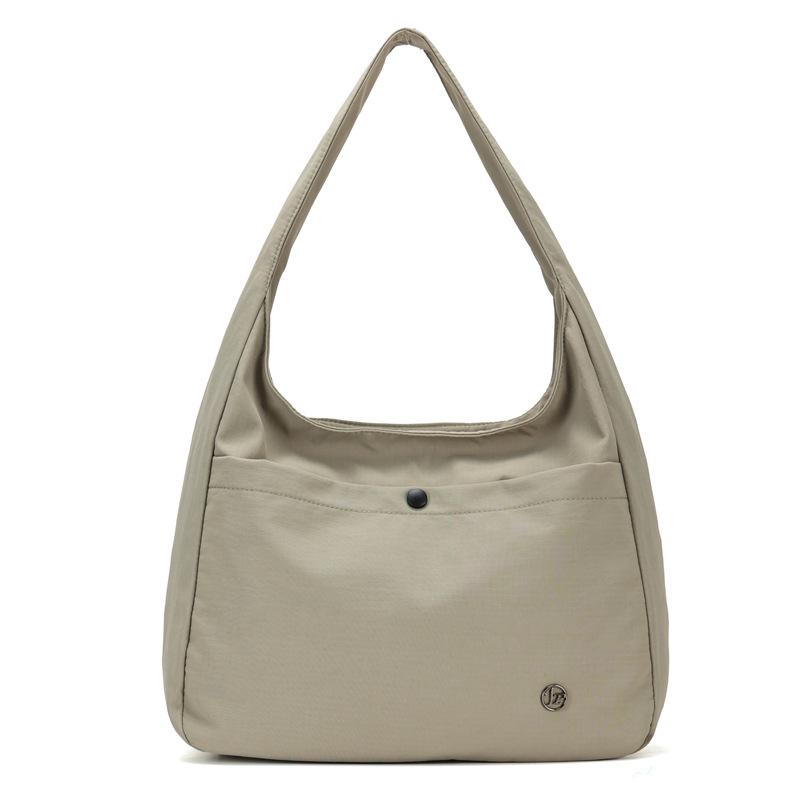 Korean Style Dumpling Crossbody Bag - Large Capacity Nylon Shoulder Bag for Women