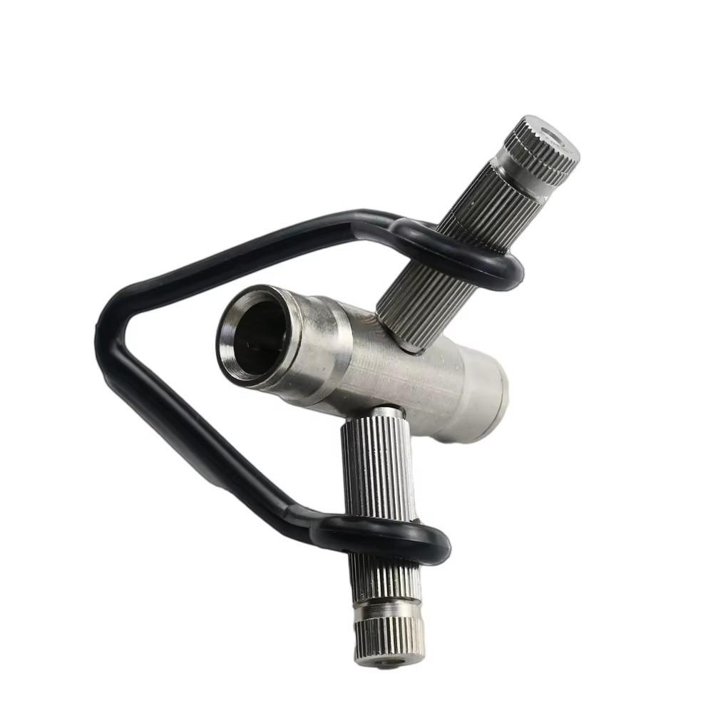 10/20pcs Plastic Misting System Connector Flexible Loop V Shaped Hanging Clip Holder Two Holes Design High Pressure Fog Machine