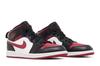 Jordan 1 Mid Bred Toe (PS) Sneakers
