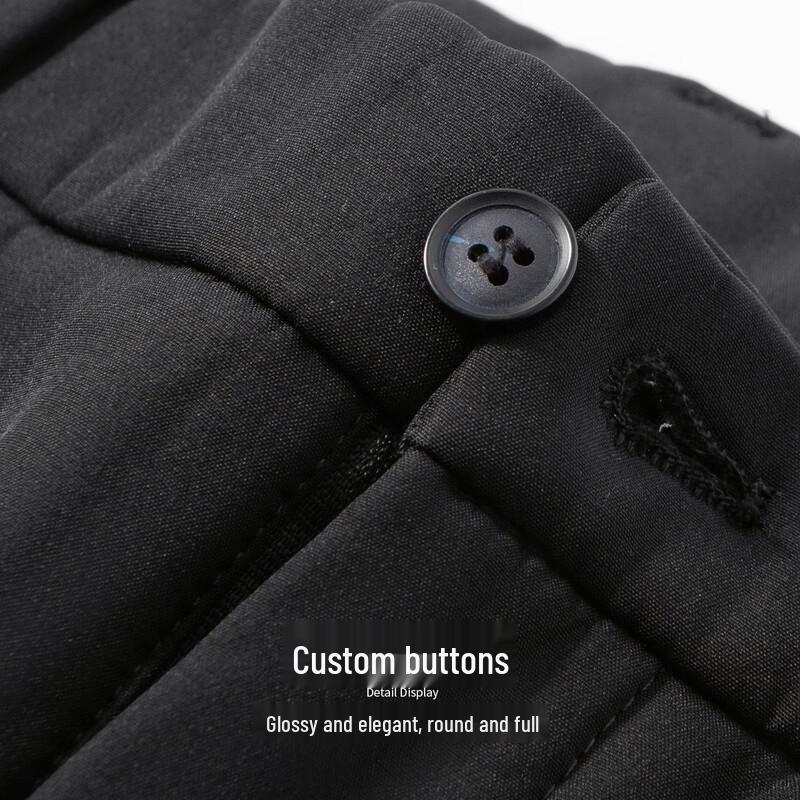 Hodo Men's Thermal Lined Business Casual Pants