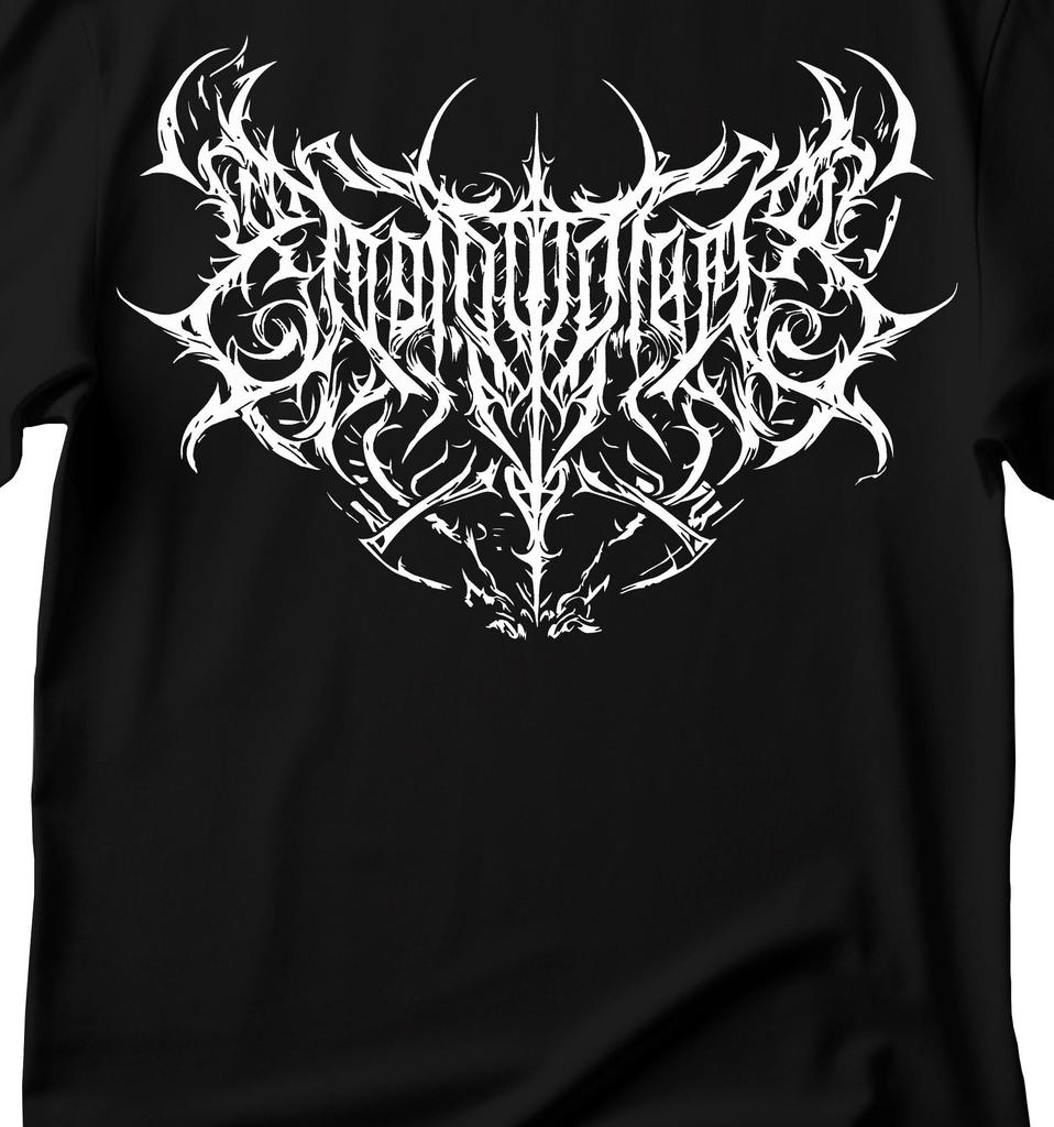 Dark Lettering Gothic T-shirt: Alt Goth Grunge Clothing