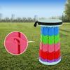Portable Telescoping Folding Camping Stool Outdoor Foldable Beach Chair Folding Camping Chair for Travel Hiking Fishing Garden
