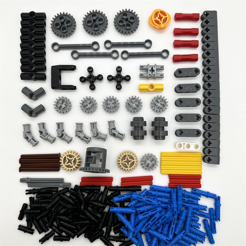 Building Blocks Bricks Technical Parts Pin Beam Liftarm Axle Connector Panel Gear Car Motorcycle Technology Set Toys