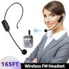 Wireless Microphone Headset UHF Wireless Headset & Handheld 2 In 1 Mic with LED Digital Display 165 Ft Range Micrence Microphone