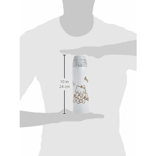 Zojirushi Stainless Steel Vacuum Insulated Mug, 16 Oz, Hello Kitty, White