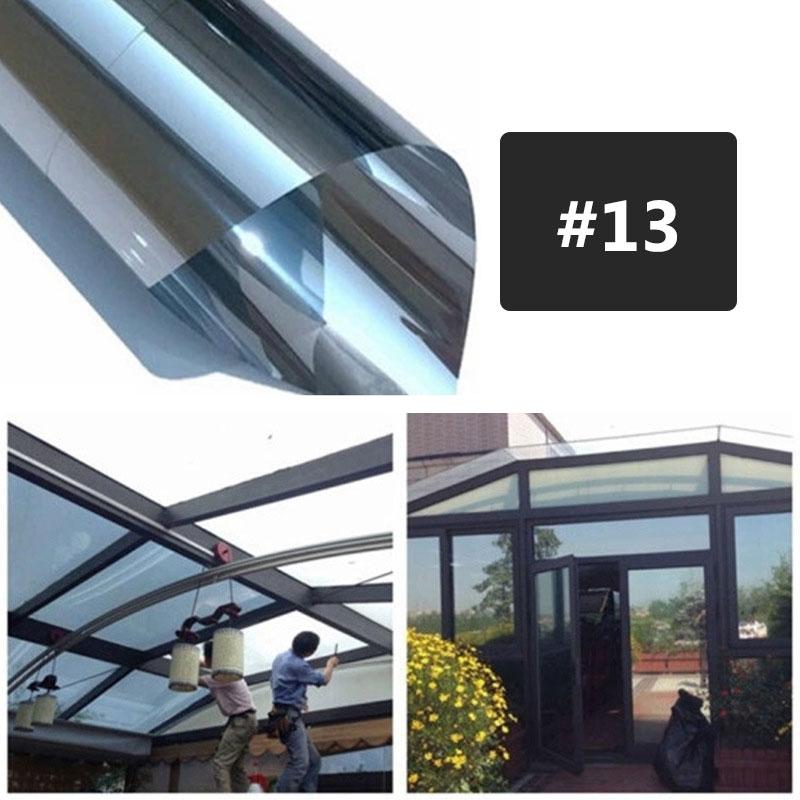 40x200cm Mirror Window Privacy Film Sun Blocking Glass Window Film Heat Insulation Film UV Reflective Sun Shade Glass Sticker