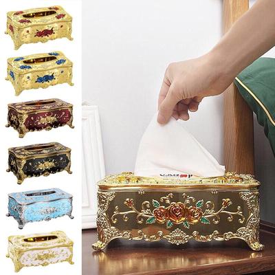 Modernen Europäischen Stil Tissue Box el Desktop Wohnzimmer Esszimmer Papier Serviette Halter Home el Decor