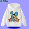 PAW Patrol Kids Hooded Sweatshirt 2026 New Style Boys' Sport Shirt Girls' Casual Shirt Sweatshirt Cartoon Print