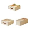 Undergarment Holder Cotton Linen Underwear Organizer for Home and Travel Socks Scarves Storage Container with Dividers