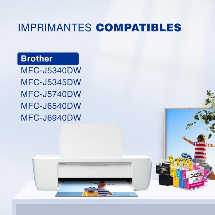 Lc422Xl Lc422 Xl Compatible Ink Cartridges For Brother Lc422 Xl Lc422Xl Lc-422Xl Lc-422Val For Brother Mfc-J5740Dw Mfc-[J131]