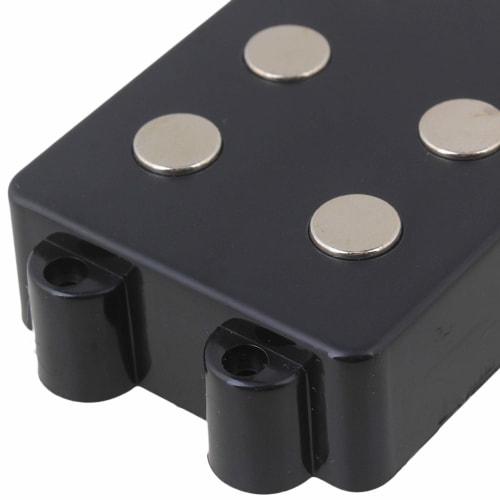Yibuy Black Big Bass Guitar 4-String Humbucker Pickup, Ceramic