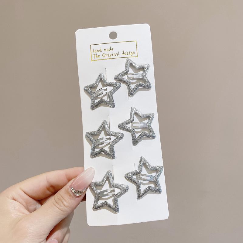 Dopamine Color Bangs Hair Clip Sideburns for Kids & Women - Duckbill Hairpin Headwear