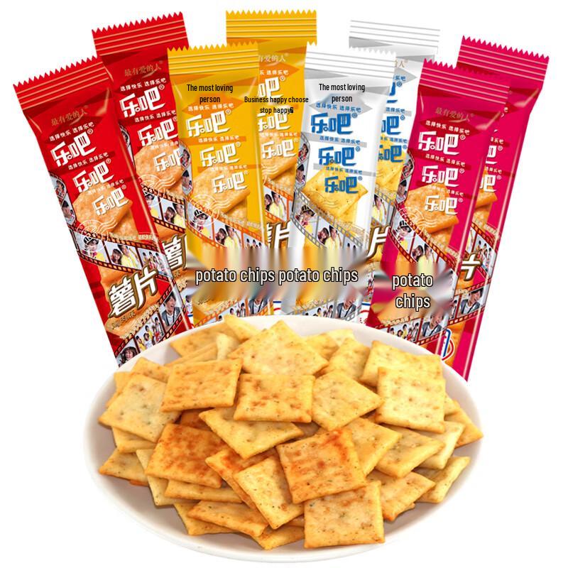 Lebar Non-Fried Potato Chips Multi-Flavor Pack 400g