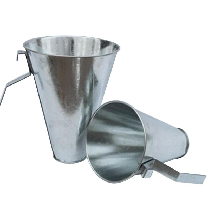Cono Matador de Acero Galvanizado Cono Sujetador de Pollo para Sacrificio Seguro y Rápido Durante el Procesamiento de Aves de Corral