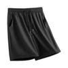 Noveli Men's Black Shorts Summer Lightweight Outdoor Basketball Loose Quick-Dry