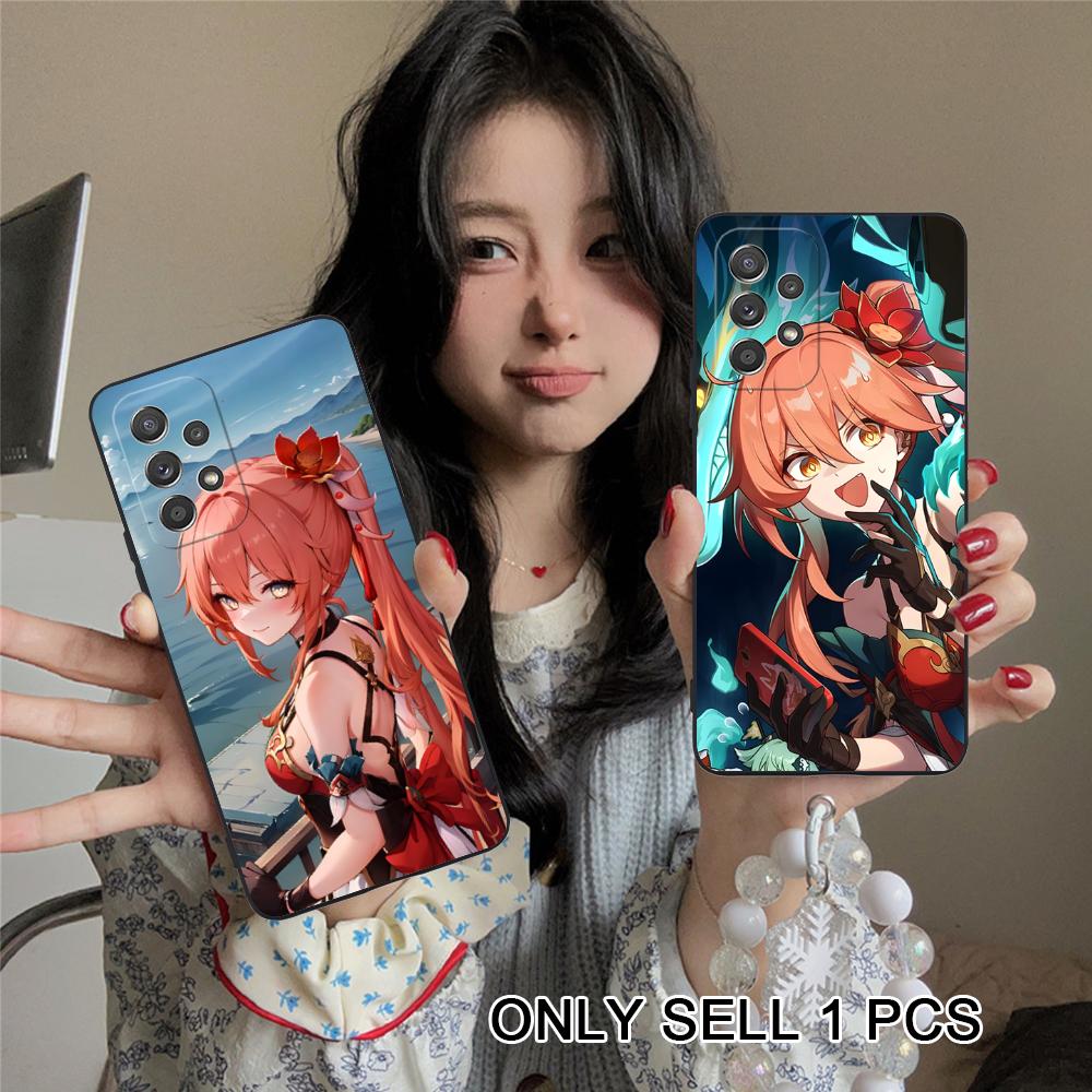 HSR Guinaifen Matte TPU Mobile Phone Case for Samsung Galaxy A56 55 54 53 52 51 36 35 34 23 16 15 5G Colorful Cover
