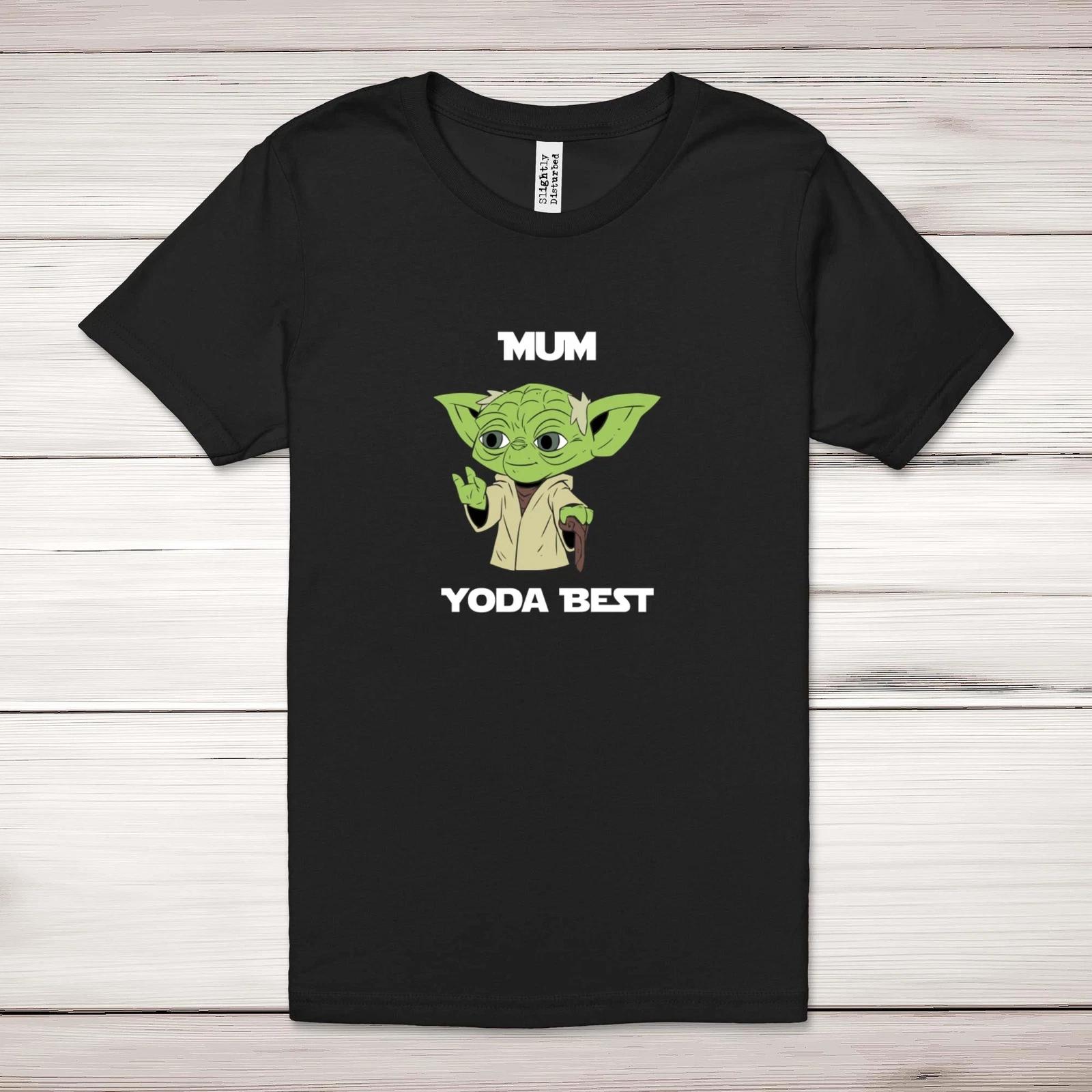 Mum Yoda Best Adult T-Shirt XL