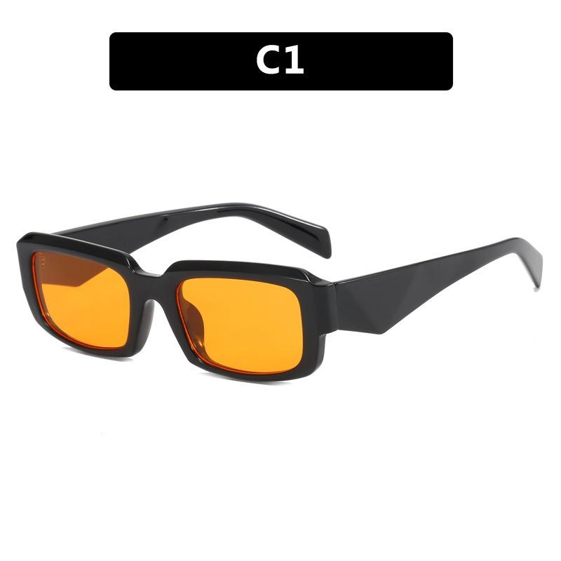 2023 Fashion Women Vintage Personalized Small Cheap Custom logo Sunglasses square Rectangle Frame Sunglasses