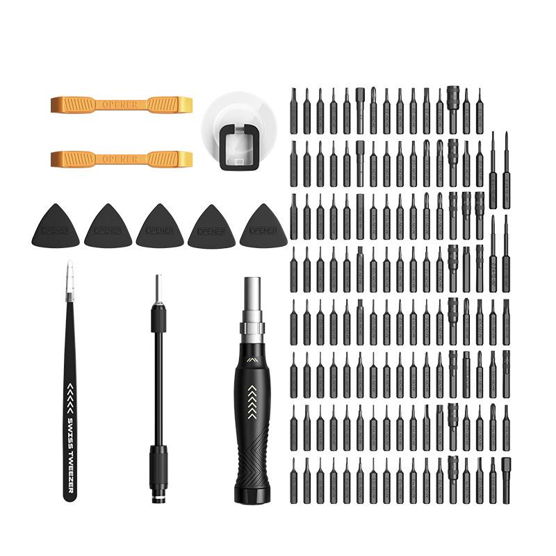 145 In 1 Precision Magnetic Screwdriver Set Hex Phillips Screw Driver CR-V Bit for Mobile Phone Tablet Laptop Repair Tool
