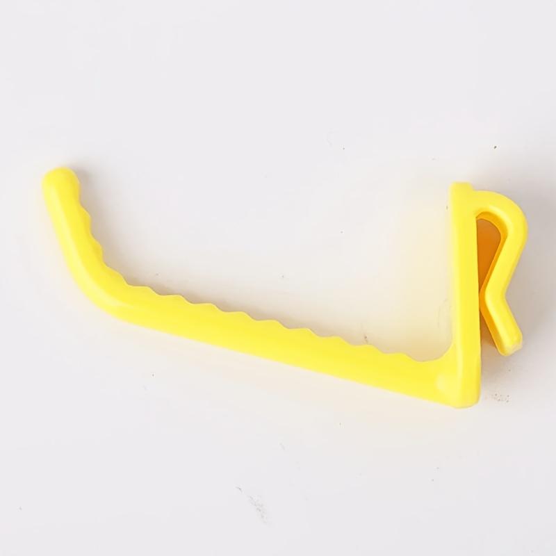 10pcs of colored plastic hooks, suitable for metal wire mesh panels-easy to install, reusable suspension solution