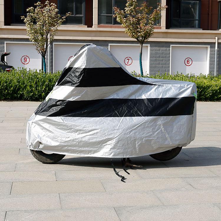 International Motorcycle Rain and Sun Shade: Thickened Cotton-Padded Electric Scooter Cover.
