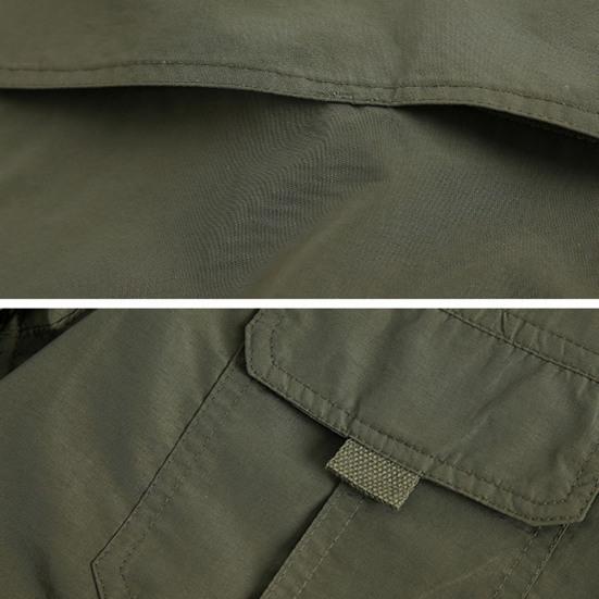 Outdoor Shirt Long Sleeve Pure Color Soft Wear-resistant Men Shirt Climbing Clothes