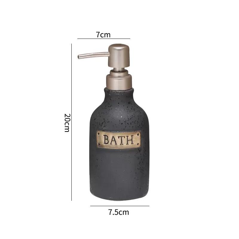 

Керамическая бутылка для жидкого мыла Дозатор для мыла Контейнер для мыла Насос для мыла Дозатор для мыла Заправляемая бутылка для мыла B