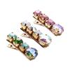 Gem Crystal Duckbill Clip Small Barrettes Korean Style Headwear Rhinestone Hairpin Beads Hair Clip Female Hair Accessories