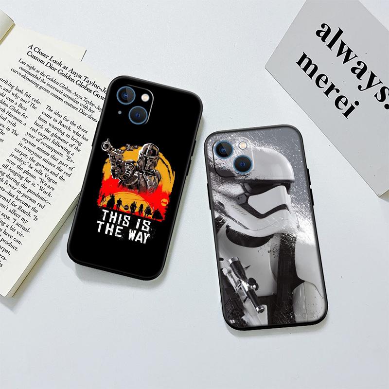 Star Wars Mandalorian New High-End Shell Phone Case for Redmi Note 10 11 12 Pro Max 10S 10C 10T 11A 11S 12S 12C