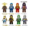 Building Ninja Block Toys With Small Particles Suitable For Daily Play Children