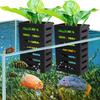 Aquarium Plant Holder with Hooks And Suction Cups Easy To Hang Improves Water Circulation Hydroponic Box