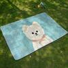 Little Adventurer Picnic Mat Moisture-proof Mat Picnic Cartoon Outing Puppy Spring Outing Portable Waterproof Insulated Lawn Mat